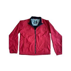 RIPZONE MEN'S CORE 5000MM FLEECE LINED DOWN JACKET Color Red Size M